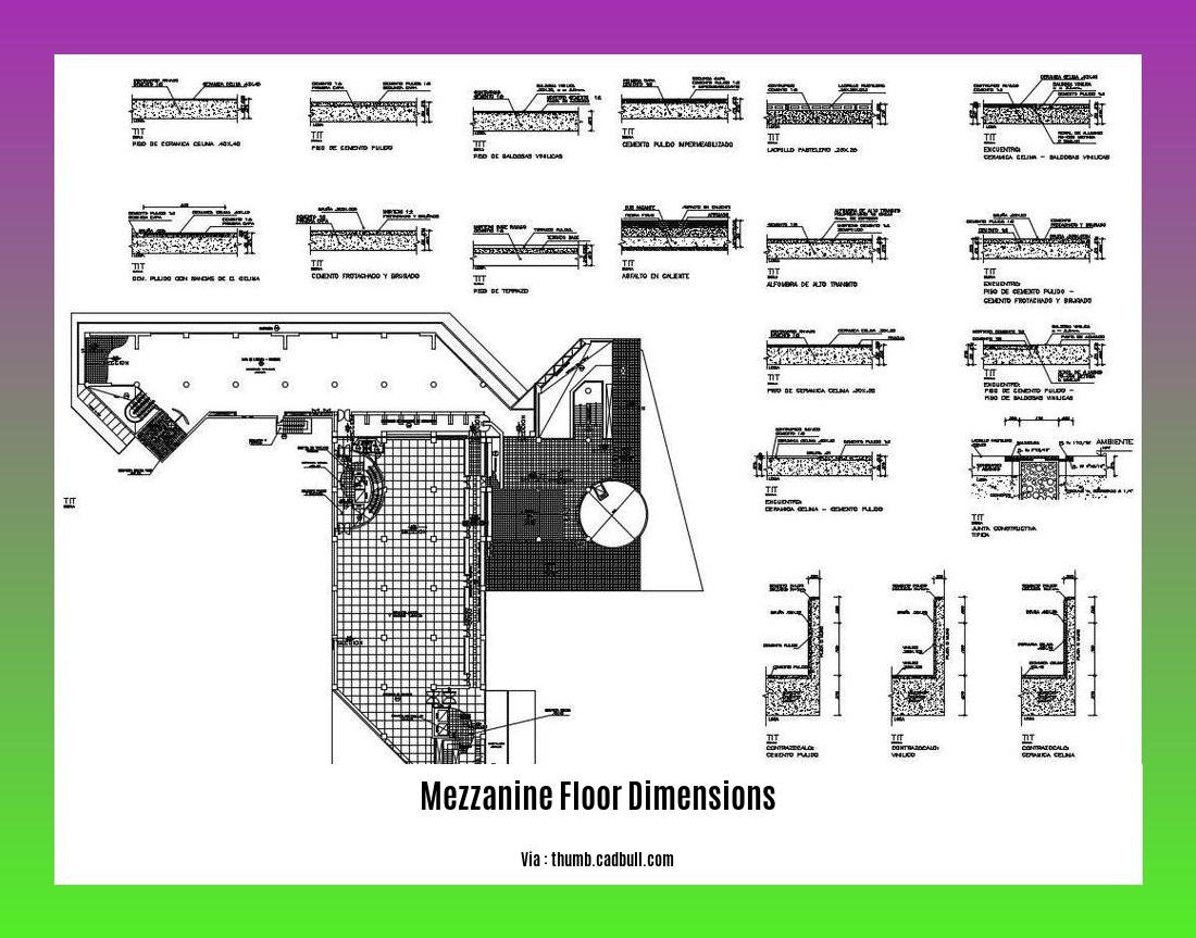 mezzanine floor dimensions