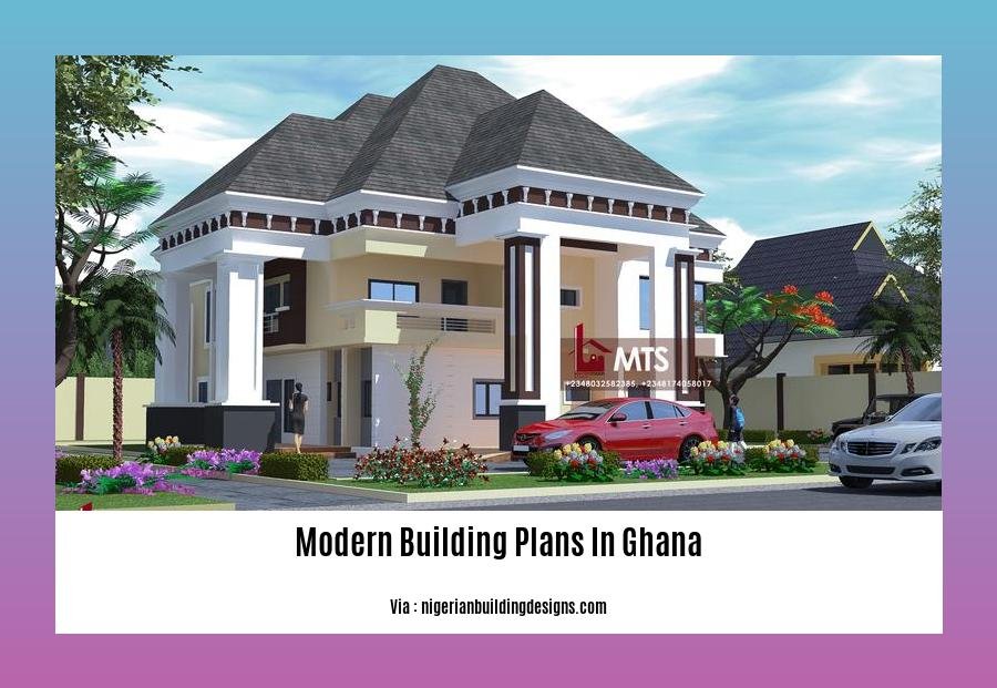 modern building plans in ghana