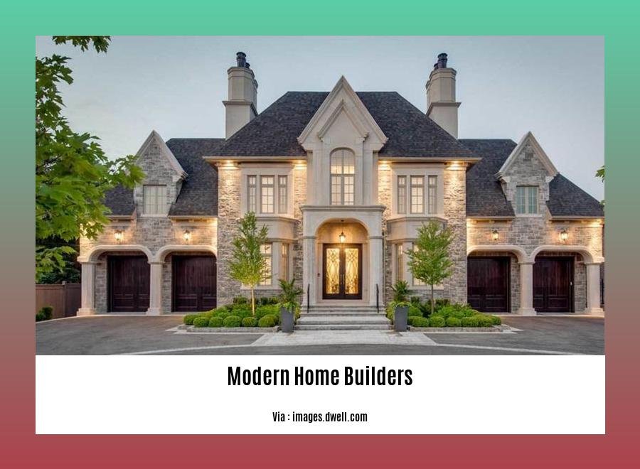 modern home builders