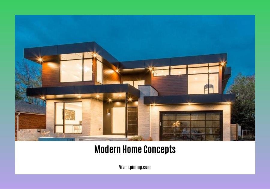 modern home concepts