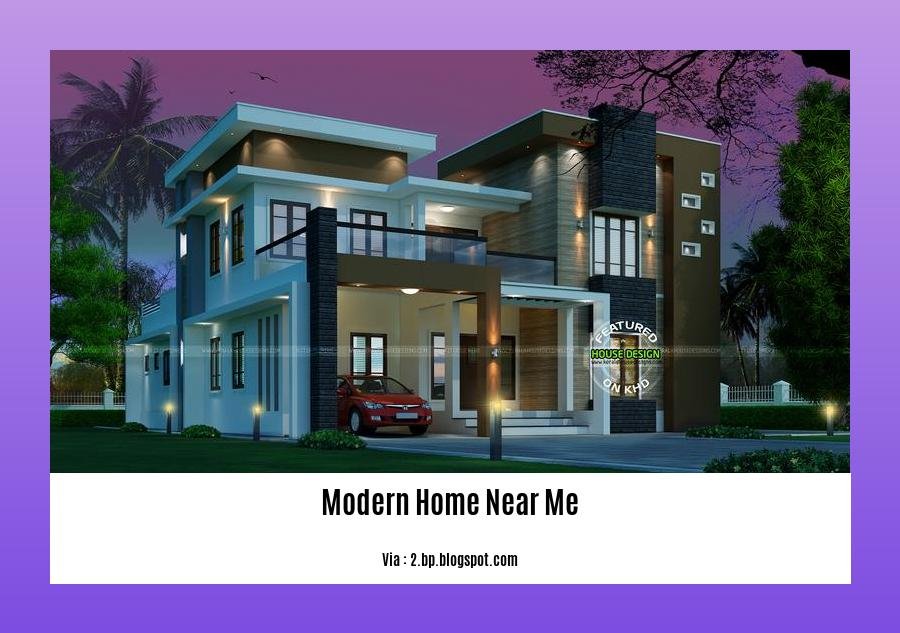 modern home near me