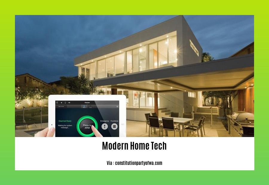 modern home tech