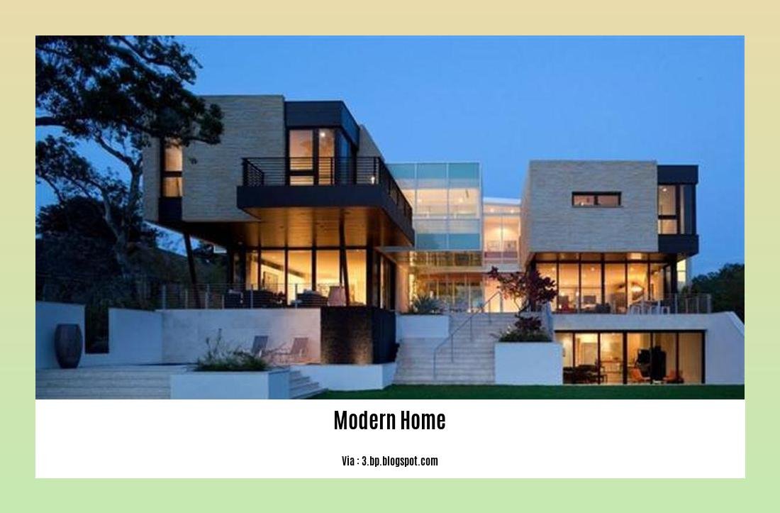 modern home