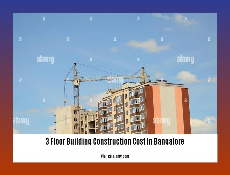 3 floor building construction cost in bangalore