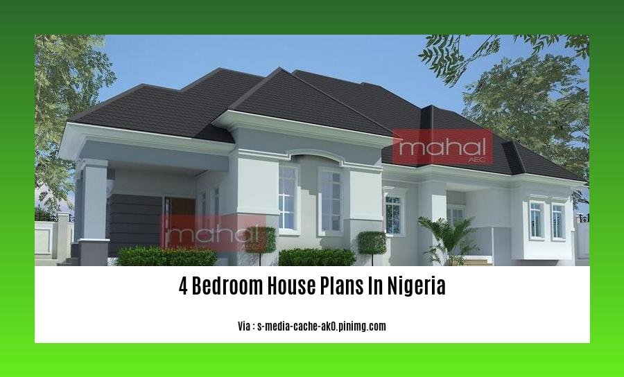 4 bedroom house plans in nigeria