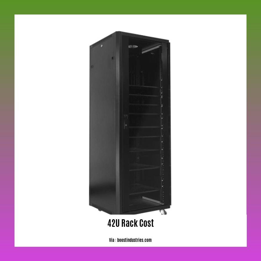 42u rack cost