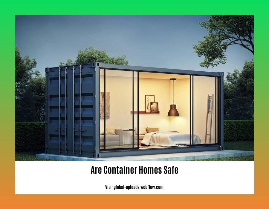 Are container homes safe