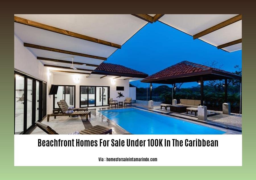 Beachfront homes for sale under 100k in the caribbean