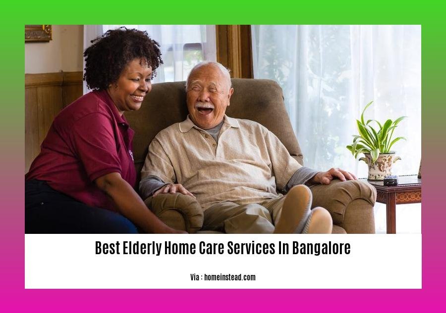 Best elderly home care services in bangalore