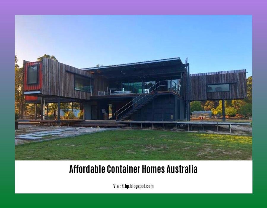 affordable container homes australia