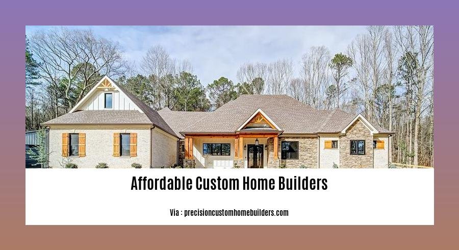 affordable custom home builders