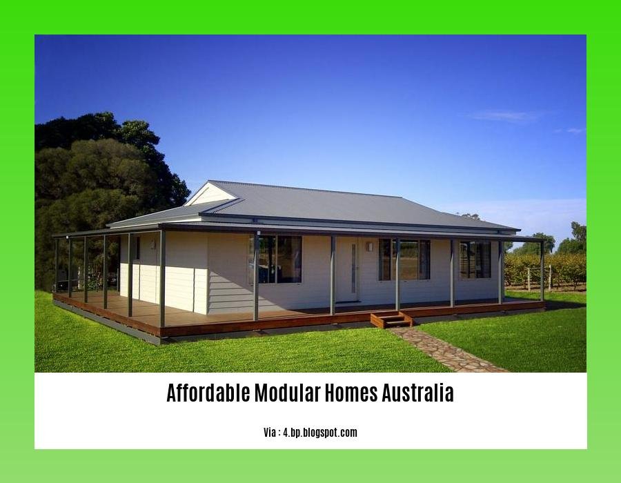 affordable modular homes australia