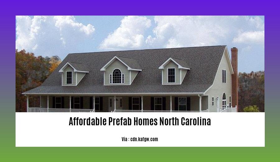 affordable prefab homes north carolina