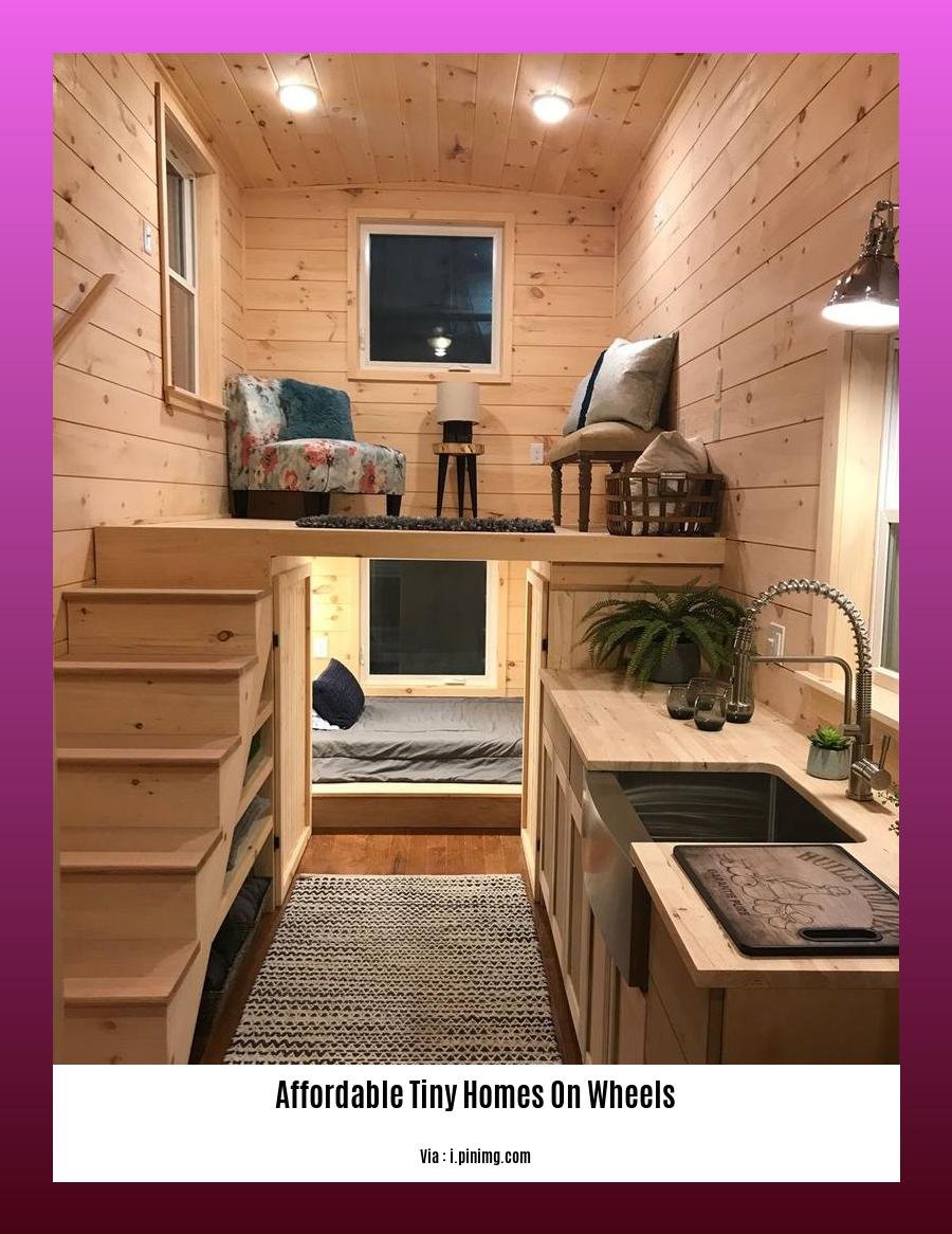 affordable tiny homes on wheels