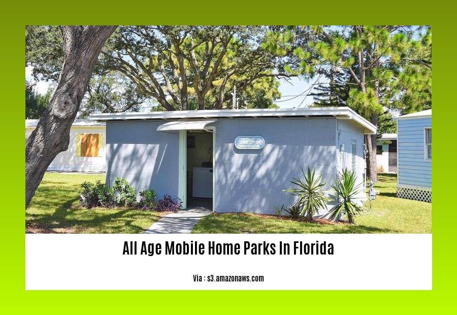 all age mobile home parks in florida
