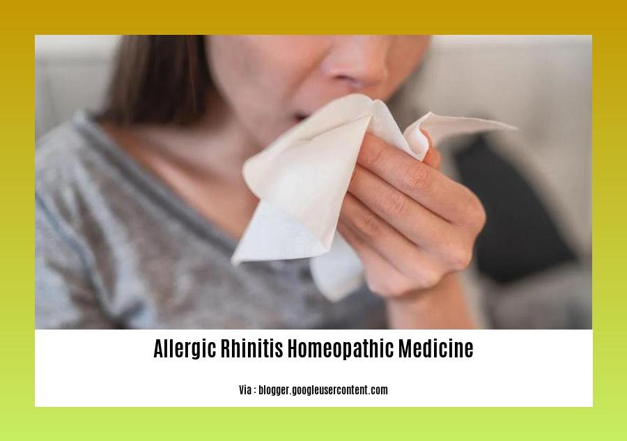allergic rhinitis homeopathic medicine