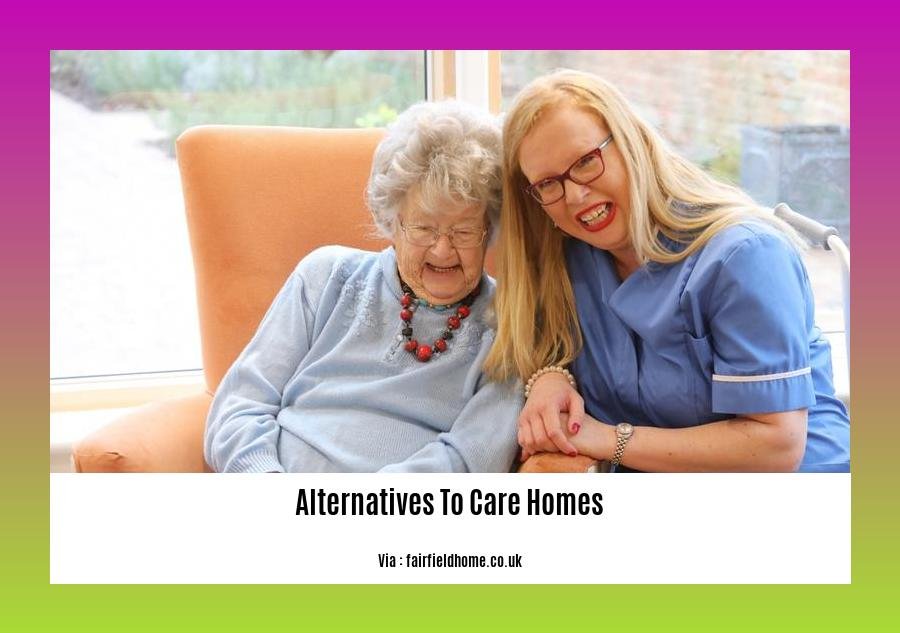 alternatives to care homes
