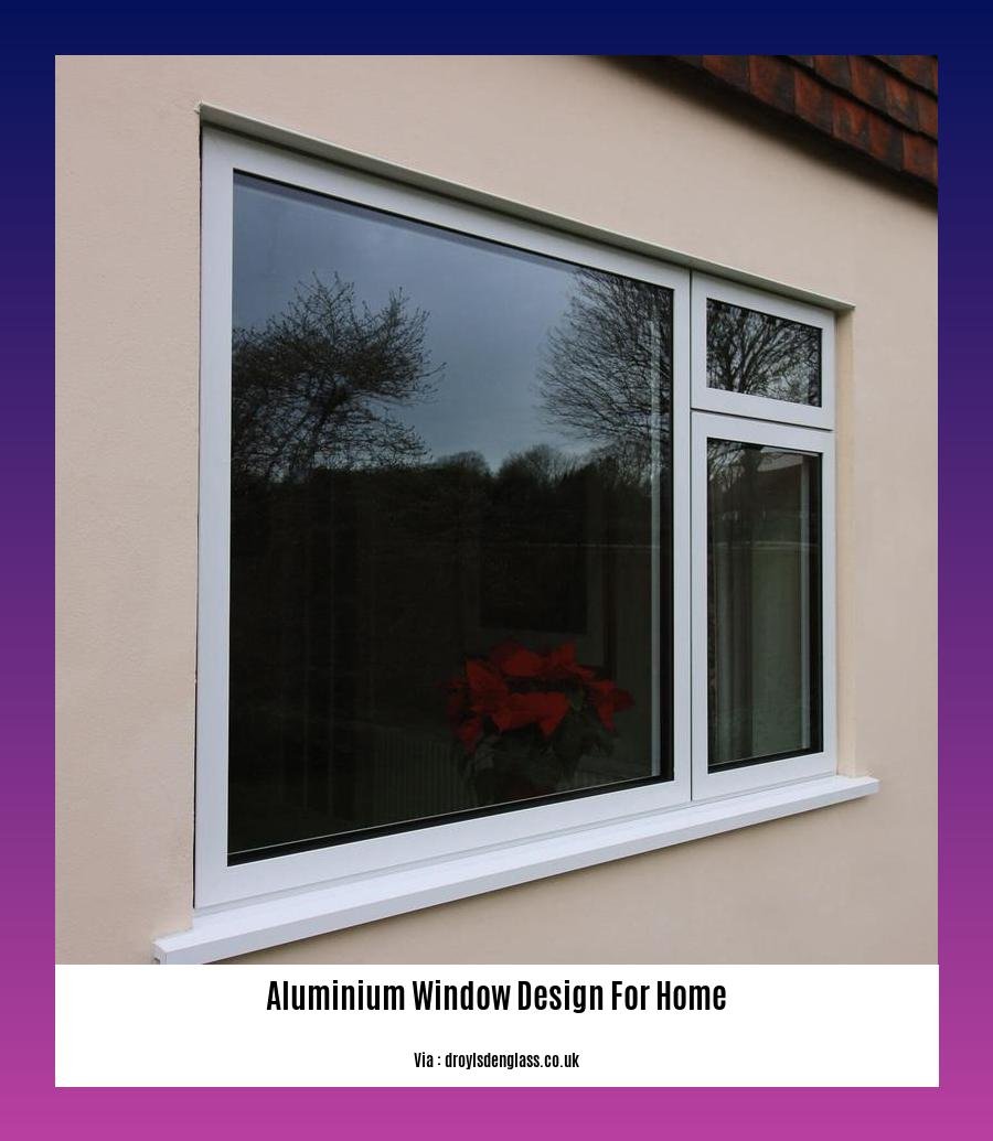 aluminium window design for home