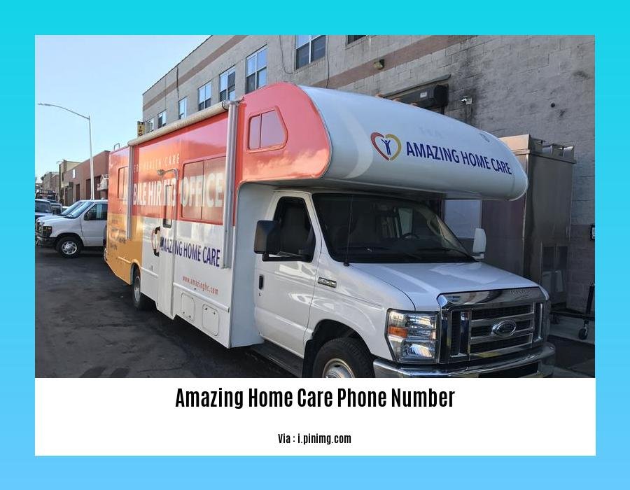 amazing home care phone number