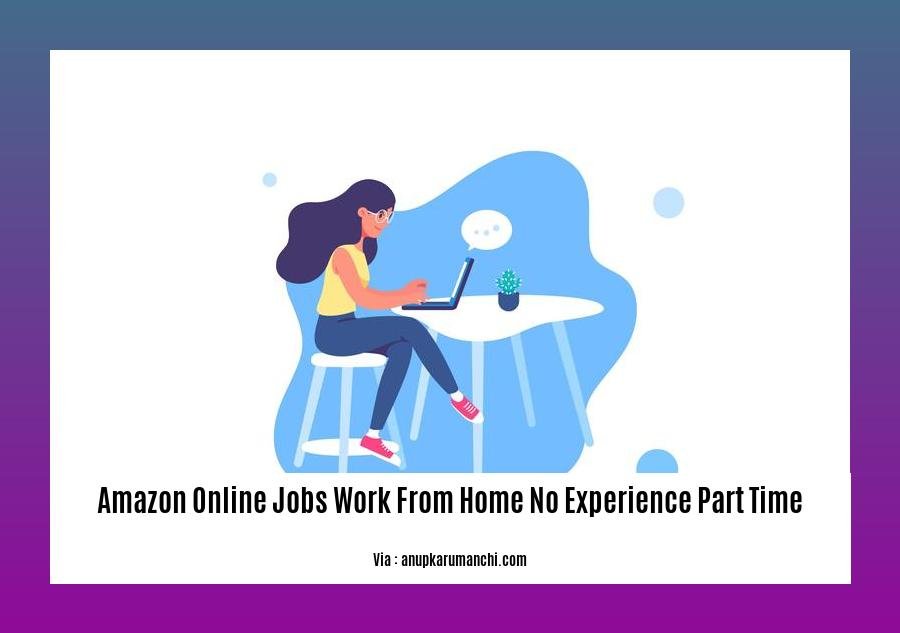 amazon online jobs work from home no experience part time