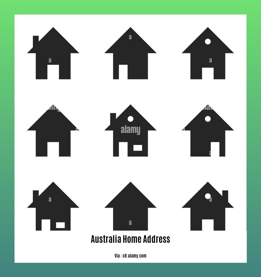 australia home address