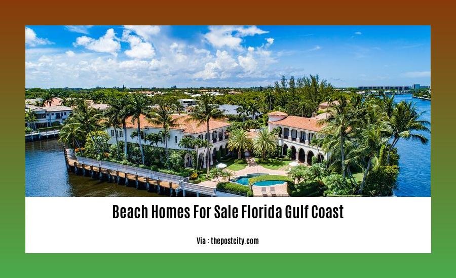 beach homes for sale florida gulf coast