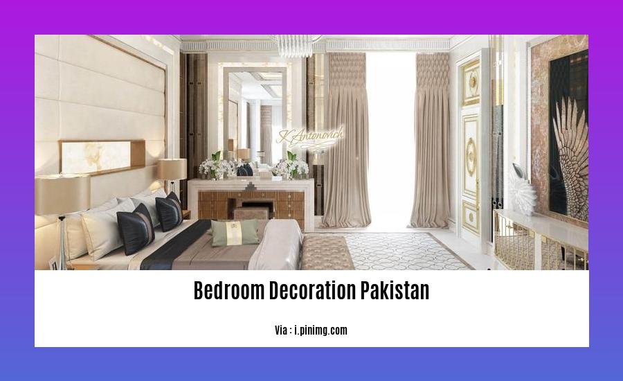bedroom decoration pakistan