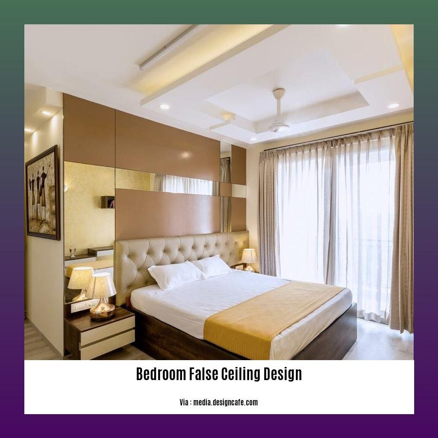 bedroom false ceiling design