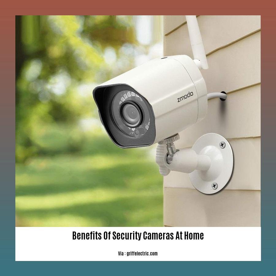 benefits of security cameras at home