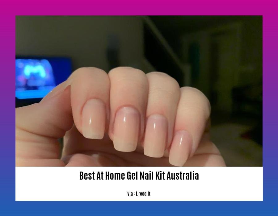 best at home gel nail kit australia