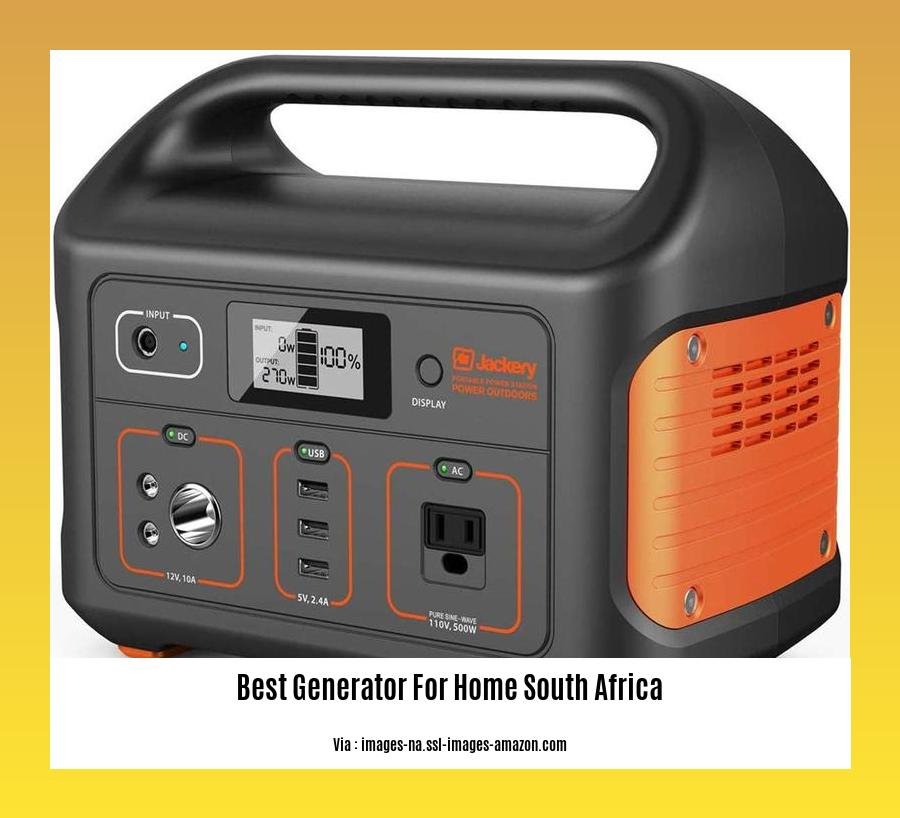 best generator for home south africa