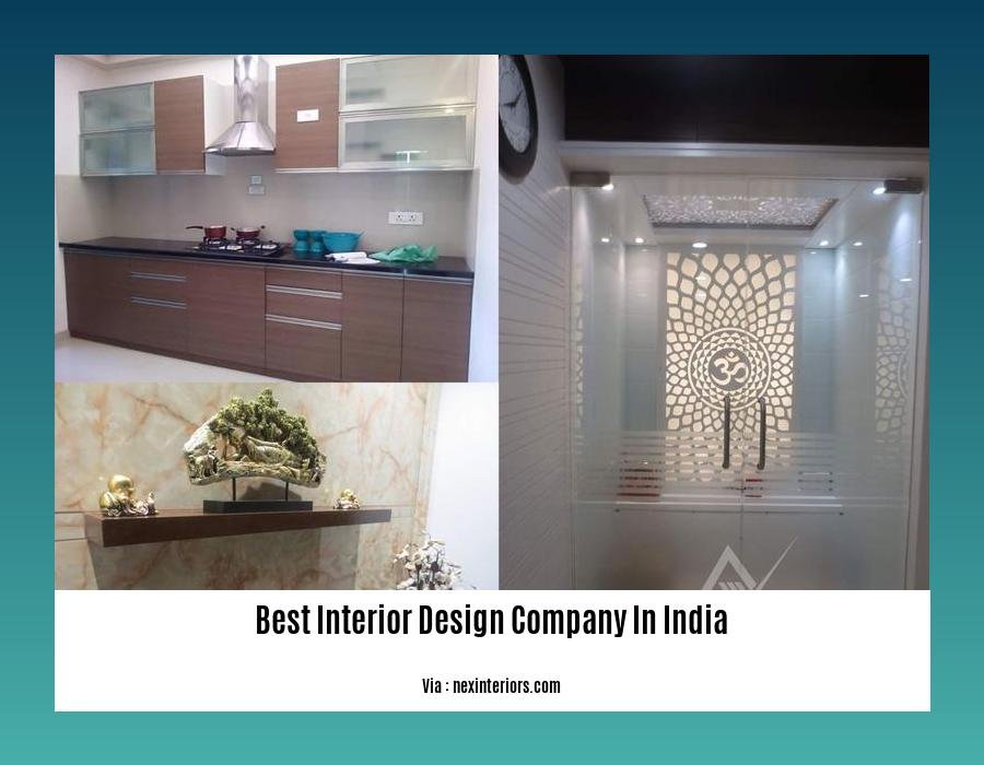 best interior design company in india