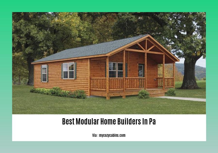 best modular home builders in pa