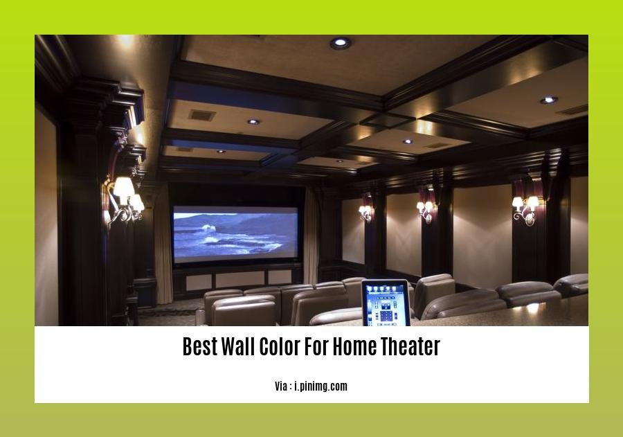 best wall color for home theater