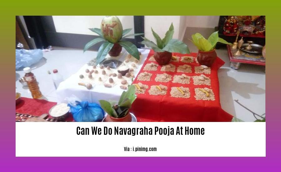 can we do navagraha pooja at home
