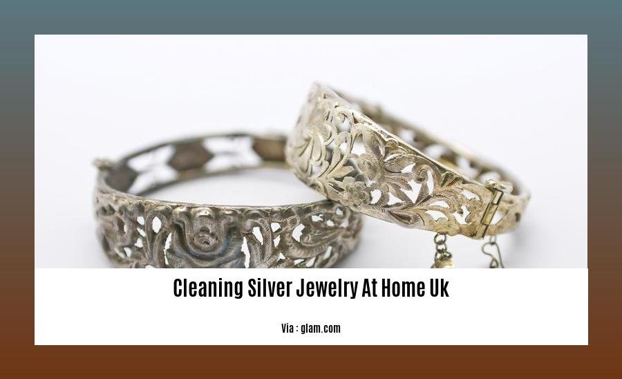 cleaning silver jewelry at home uk