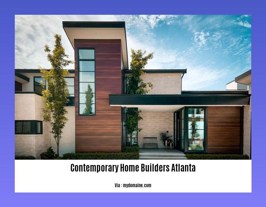 contemporary home builders atlanta