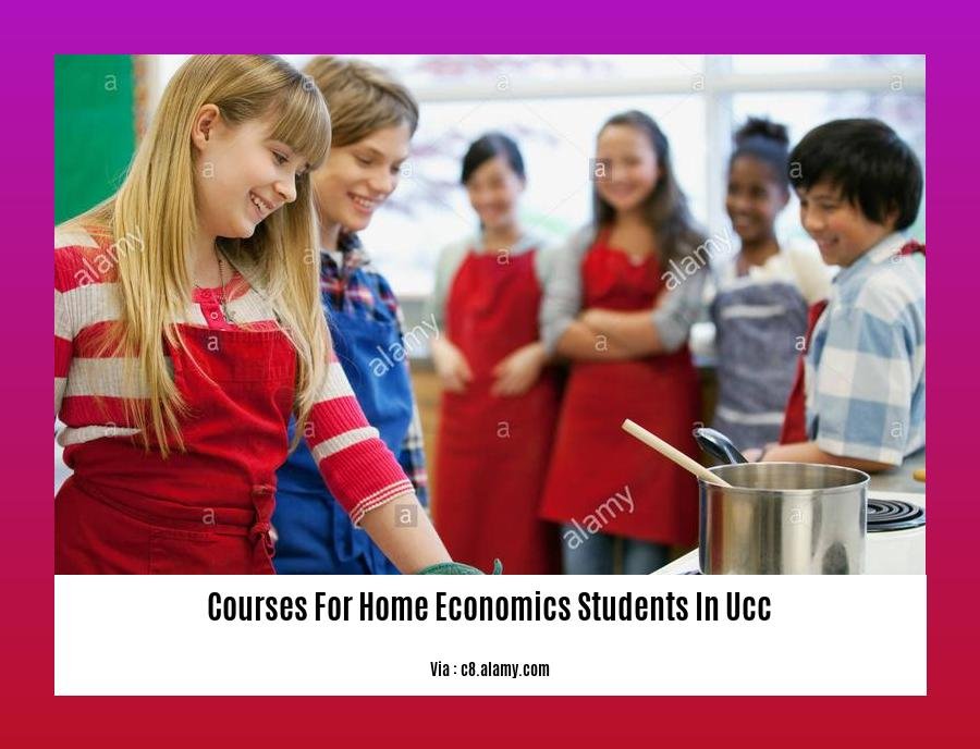 courses for home economics students in ucc