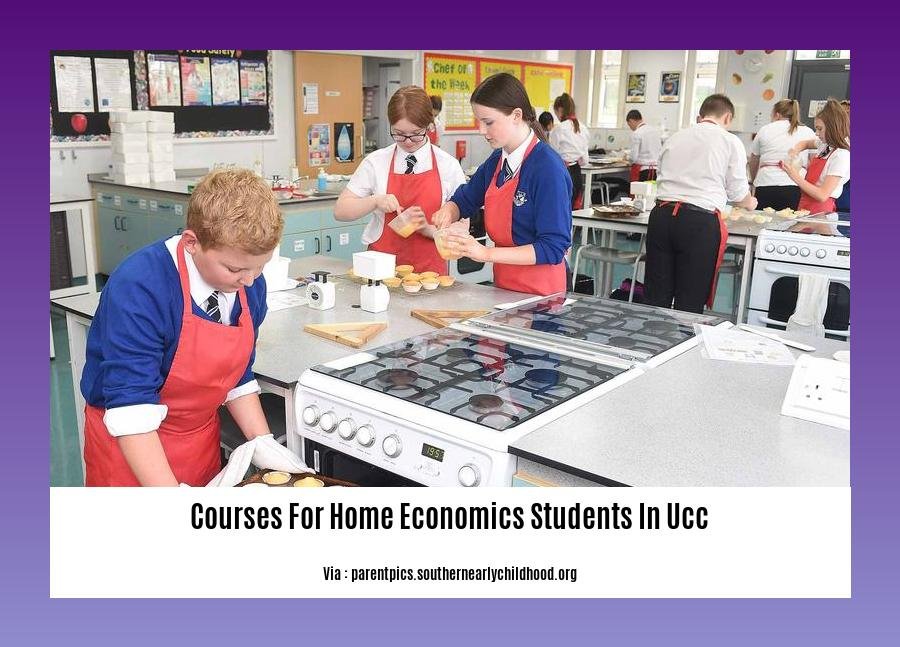 courses for home economics students in ucc