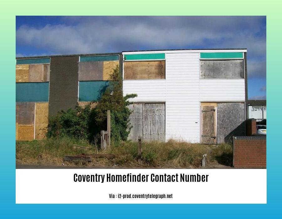 coventry homefinder contact number