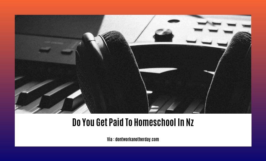 do you get paid to homeschool in nz