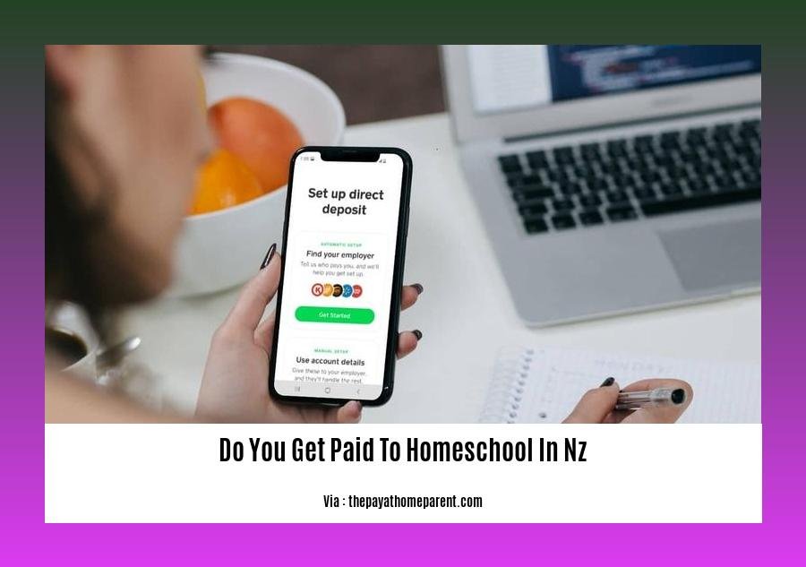 do you get paid to homeschool in nz