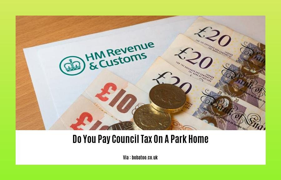 do you pay council tax on a park home