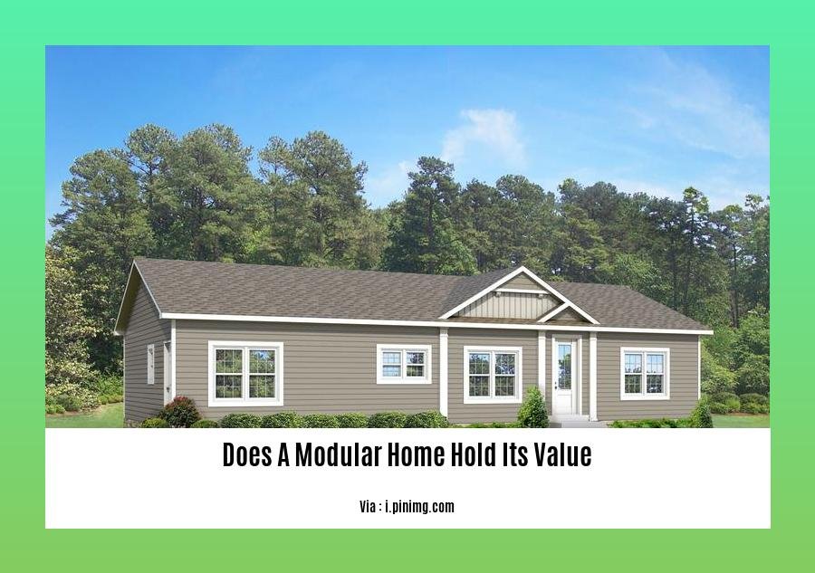 does a modular home hold its value