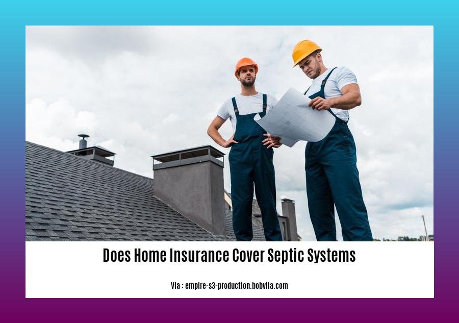 does home insurance cover septic systems