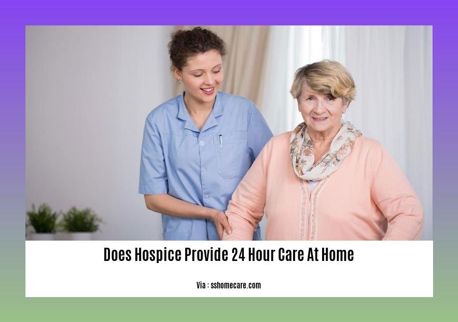 does hospice provide 24 hour care at home
