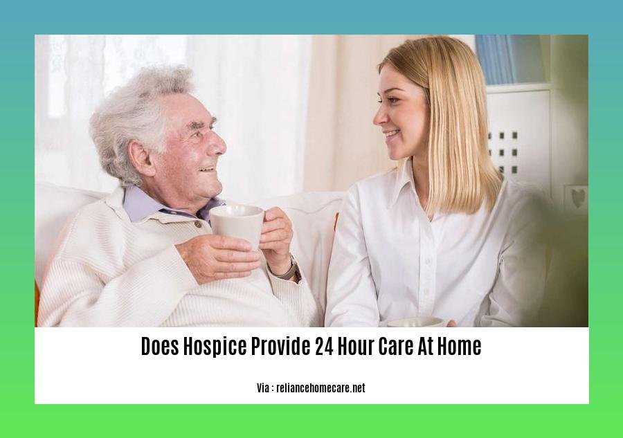does hospice provide 24 hour care at home