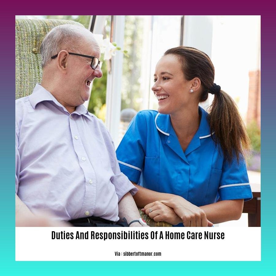 duties and responsibilities of a home care nurse
