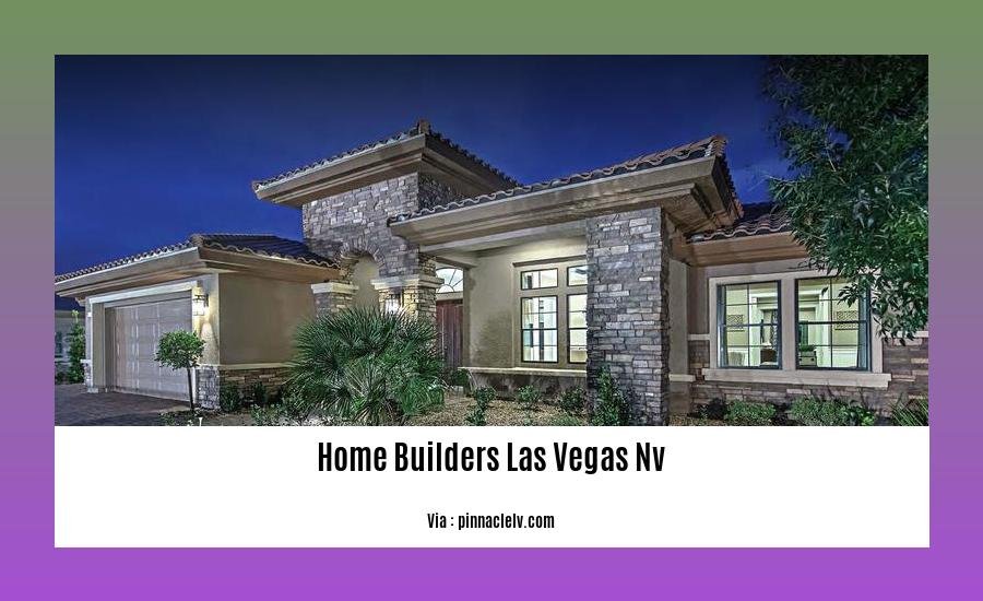 home builders las vegas nv