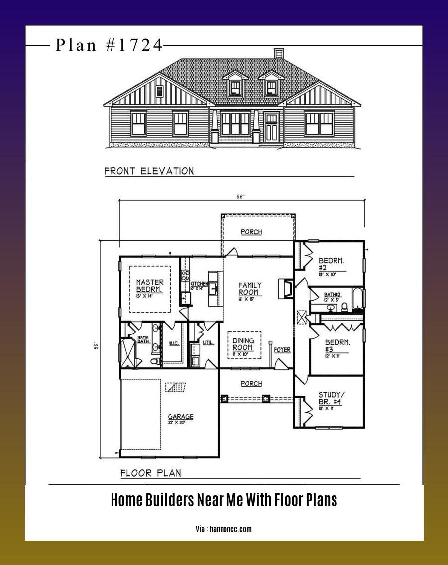 home builders near me with floor plans